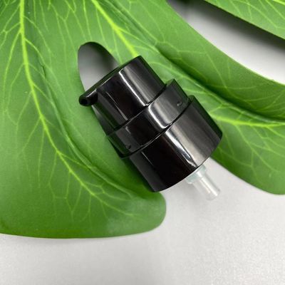 Siyah Losyon Krem Dağıtıcı Pompa 24/400 AS Kapak SS316 Yay Dışı 0.25ML/T