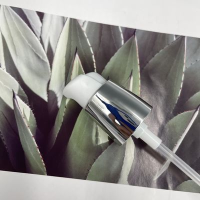 Gümüş Plastik Arıtma Pompası 0.2ML/T El Nemlendirici 20/410 Metalize Kapatma