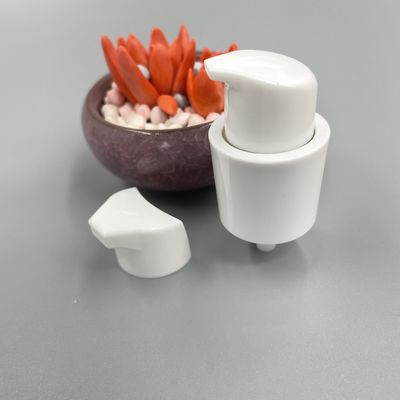 Beyaz 20/410 Krem Pompa Dispenseri SS316 Yay Değiştirme Losyon Başlığı 0.2ML/T