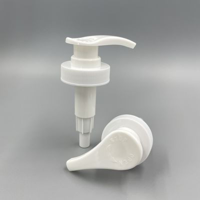 Beyaz Şampuan Şişe Dispenser Pompası 33/410 4.0ML Boşaltma Oranı 38/400