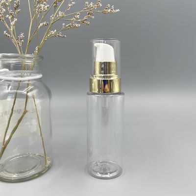 BB Krem Pompa Dispenseri SS316 Yay Dışında 24/410 0.5ml Dozaj Şeffaf Kapak