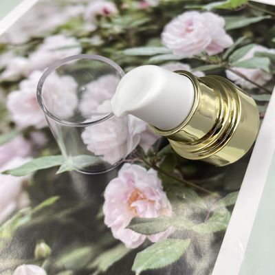 BB Krem Pompa Dispenseri SS316 Yay Dışında 24/410 0.5ml Dozaj Şeffaf Kapak