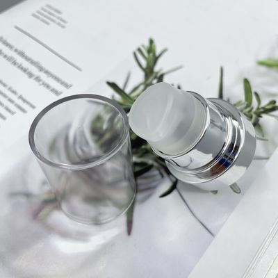 Likit Fondöten Krem Pompa Dispenseri 304H Yay 0.3ml Dozaj 24/410 Gümüş Kapatma
