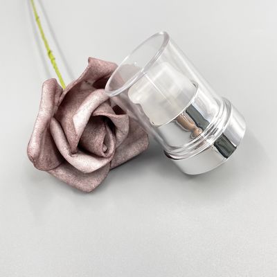 Likit Fondöten Krem Pompa Dispenseri 304H Yay 0.3ml Dozaj 24/410 Gümüş Kapatma