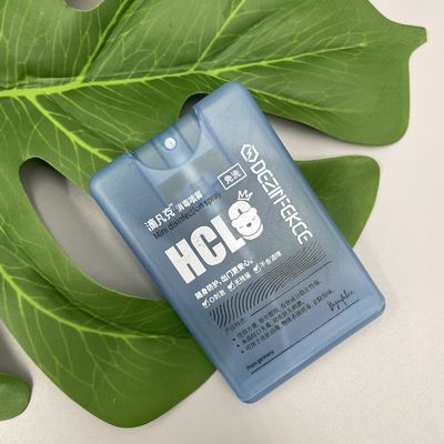 0.06ML Dozajlı Kredi Kartı Püskürtücü 20ML Antibakteriyel El Dezenfektanı 304H