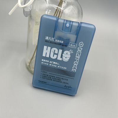0.06ML Dozajlı Kredi Kartı Püskürtücü 20ML Antibakteriyel El Dezenfektanı 304H