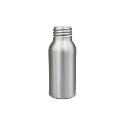 Sızıntıyı önleyin Gümüş Alüminyum Şişe 50ml 35*85mm Boyun 24mm Özel Renk