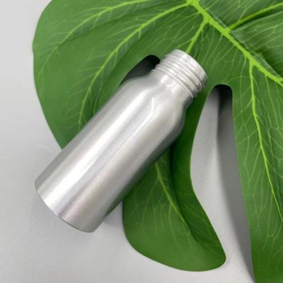 Sızıntıyı önleyin Gümüş Alüminyum Şişe 50ml 35*85mm Boyun 24mm Özel Renk