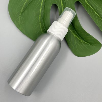 3.52oz Alüminyum Kozmetik Kapları Sprey Çapı 40mm Boyun 24mm Yuvarlak Omuz