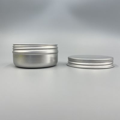 50g Alüminyum Teneke Kavanoz 28 * 56mm Kozmetik Cilt Bakımı İçin Kimyasal Dirençli
