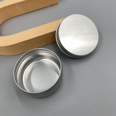 50g Alüminyum Teneke Kavanoz 28 * 56mm Kozmetik Cilt Bakımı İçin Kimyasal Dirençli