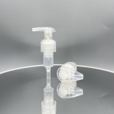 24/410 28/410 Nervürlü ve Pürüzsüz Kapanış Geri Dönüştürülebilir Dispenser Metalsiz Temas Tümü Plastik Losyon Pompası