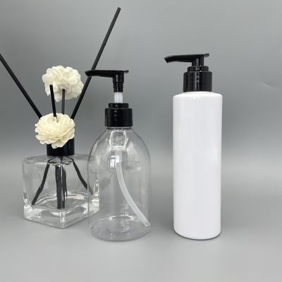 PE 24mm Dispenser Pompa 28mm Siyah Losyon El Dezenfektanı İçin Pürüzsüz Kapatma