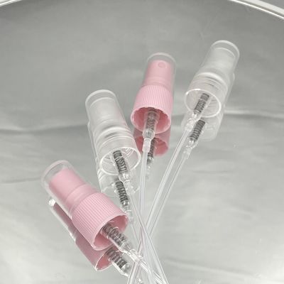 13/410 Kapatma Parfüm Mini Mist Püskürtücü PP Özelleştirilmiş Renk Üzerine Nervürlü Vida