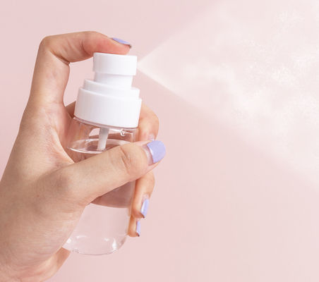 Lüks Temizle Boş Upg 30ml Petg Şişe Ultra İnce Püskürtücü Beyaz