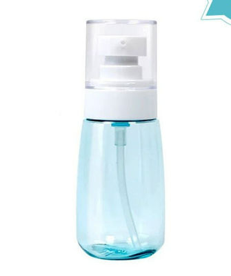 Kişisel Bakım Şeffaf Mavi 60ml Petg Şişe Ultra İnce Püskürtücü