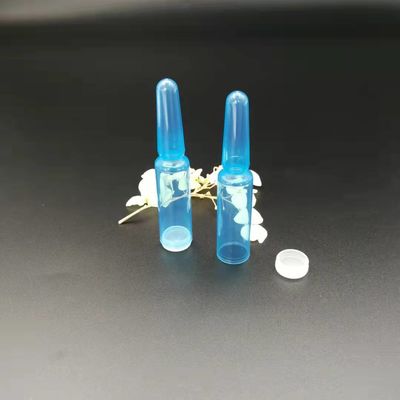 5ml Saç Serumu PP Yuvarlak Ampuller Çevre Dostu Plastik Ampuller