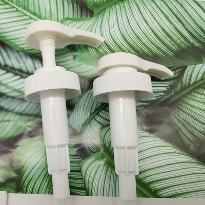 4.0cc Çıkış Losyon Dispenser Pompası Beyaz Renk 38/400 Banyo ve Vücut Yıkama İçin