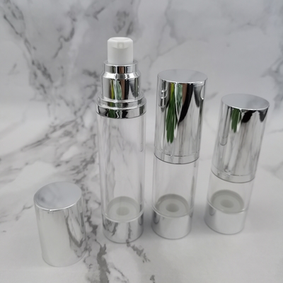 15ml, 30ml, 50ml Cilt Bakım Paketleme Havasız Pompalı Şişe