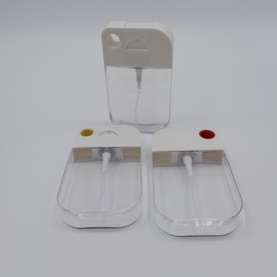 38ml Plastik Sprey Şişesi Petg Şeffaf Renk Çapı 54*16 Dikdörtgen Şekil