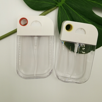 38ml Plastik Sprey Şişesi Petg Şeffaf Renk Çapı 54*16 Dikdörtgen Şekil