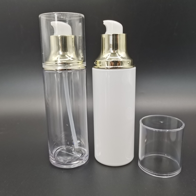 Yüz Kremi Saç Ürünleri İçin Or Abs Cap Losyon Pompası 100ml Petg Şişe Olarak
