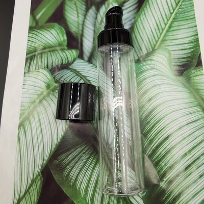 Kişisel Bakım İçin Temizle İnce Tip 80ml Losyon Petg Pompa Şişesi