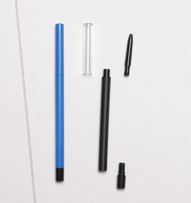 Dolum kapasitesi 0.08g Boş Kaş kalemi İnce stil Yükseklik 123mm Çap 6mm Plastik Makyaj Kabı
