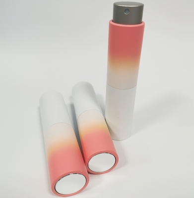 8ML Alüminyum Kabuk Degrade Renk Dolum Spreyi ve Cam İç Şişeli Şişe