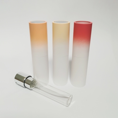 8ML ABS Kabuk Degrade Renk Parfüm Sprey Şişesi Cam İç Şişe