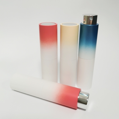 8ML ABS Kabuk Degrade Renk Parfüm Sprey Şişesi Cam İç Şişe