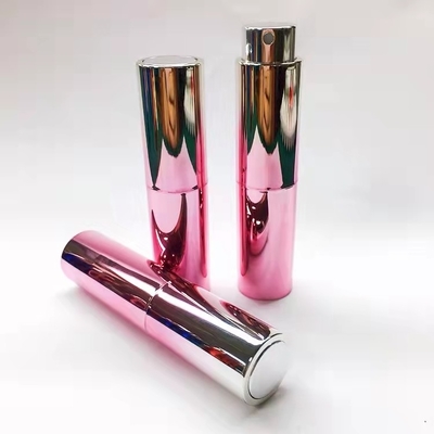 10ML UV Metalize Gradyan Altın Rengi Özel Renk Parfüm Sprey Kabı Kişisel Bakım Kokusu